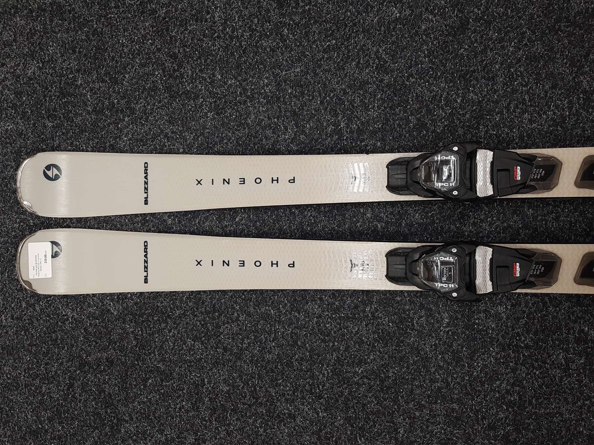 Gebrauchte Skier BLIZZARD Phoenix R13 CA + Bindungen Marker TPC 11