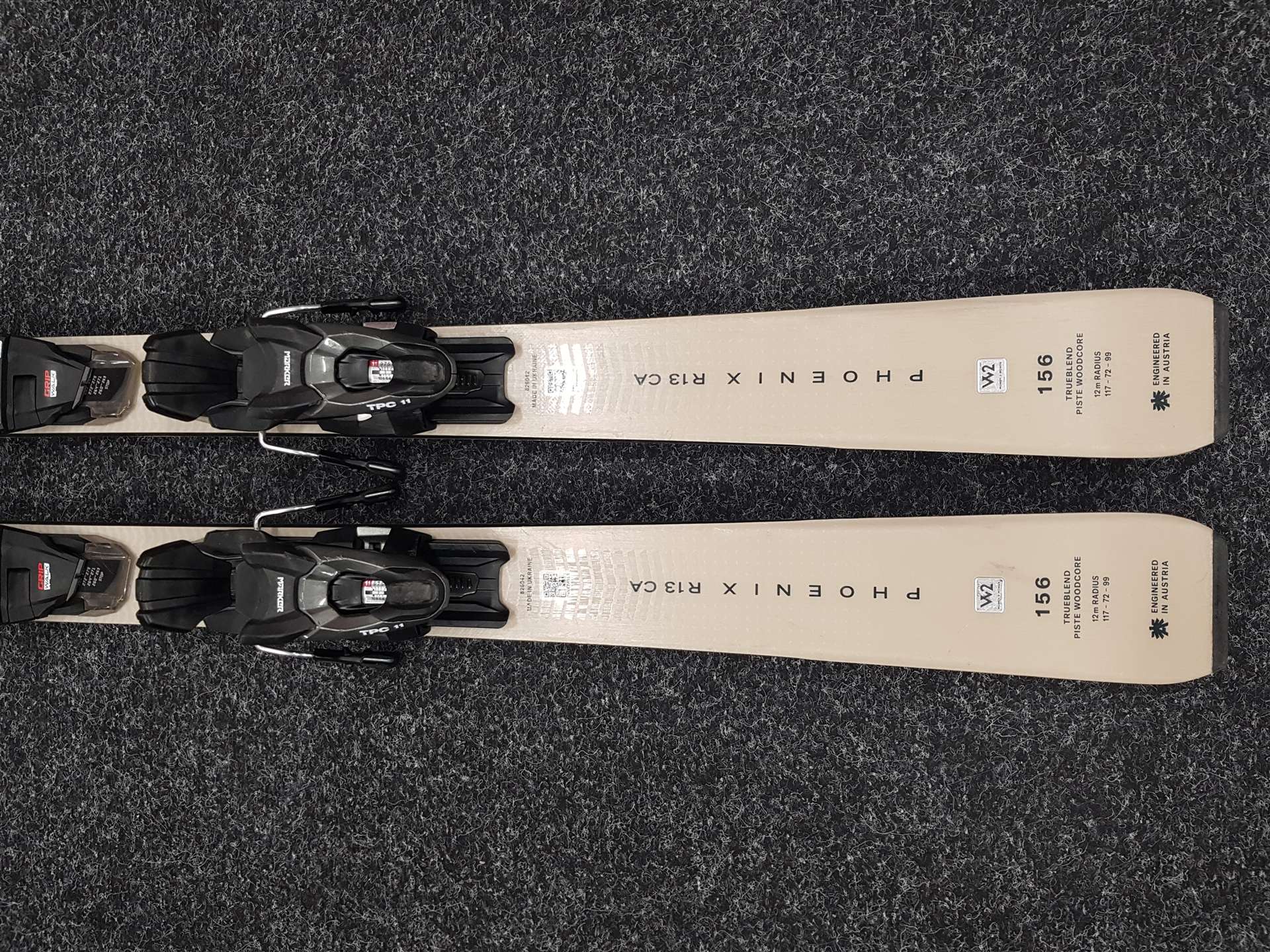 Gebrauchte Skier BLIZZARD Phoenix R13 CA + Bindungen Marker TPC 11