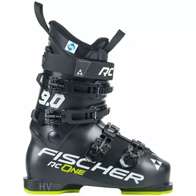 Chaussures de ski Fischer RC ONE 9.0 JAUNE NOIR/NOIR