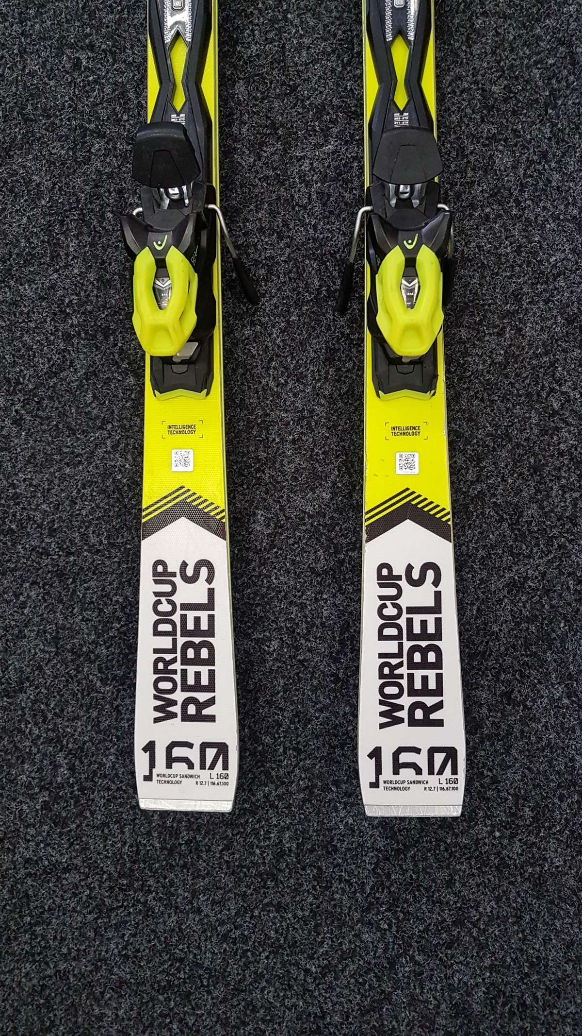 Jazdené lyže Head Worldcup Rebels I.GSR 160cm