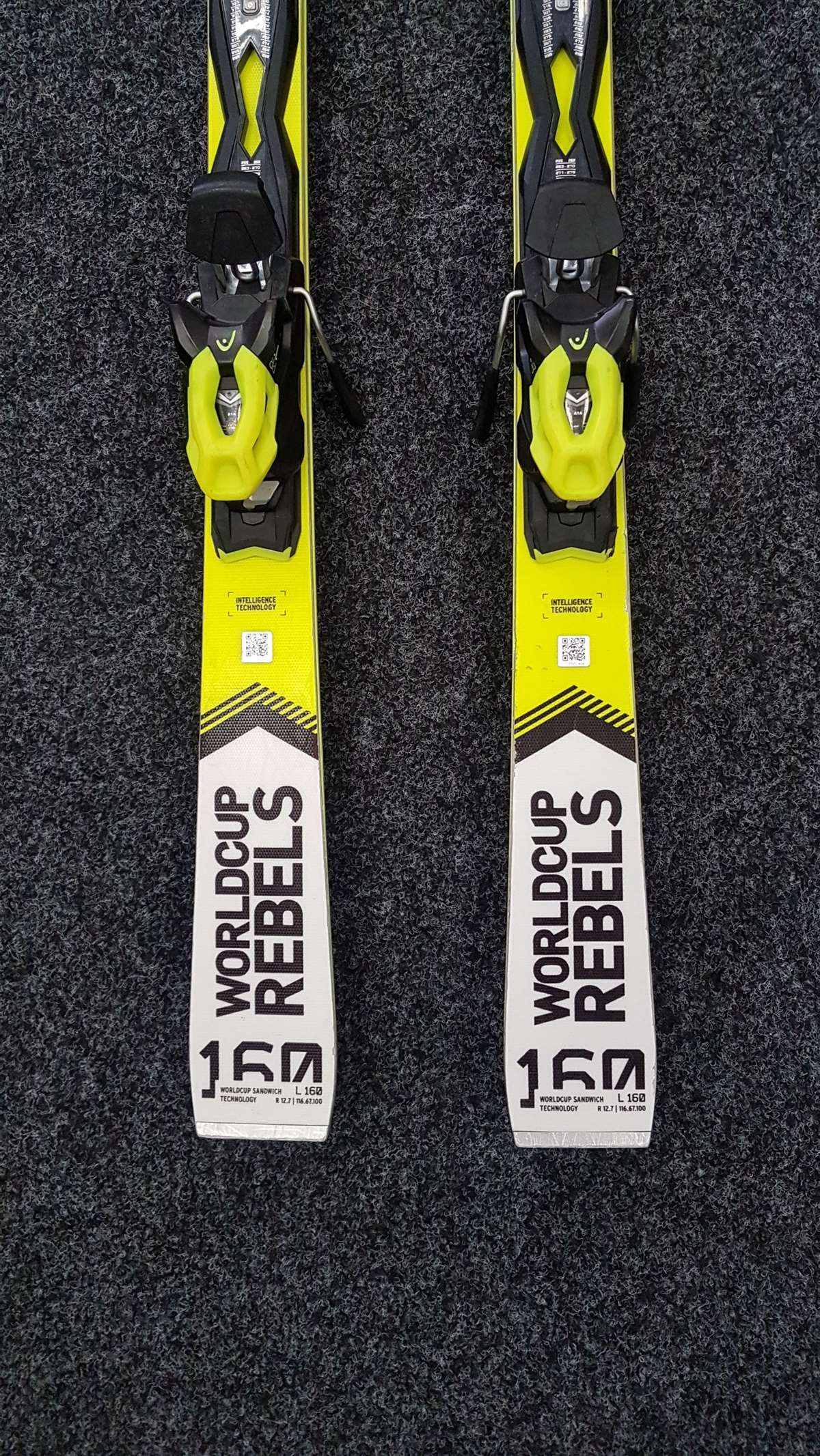 Jazdené lyže Head Worldcup Rebels I.GSR 160cm