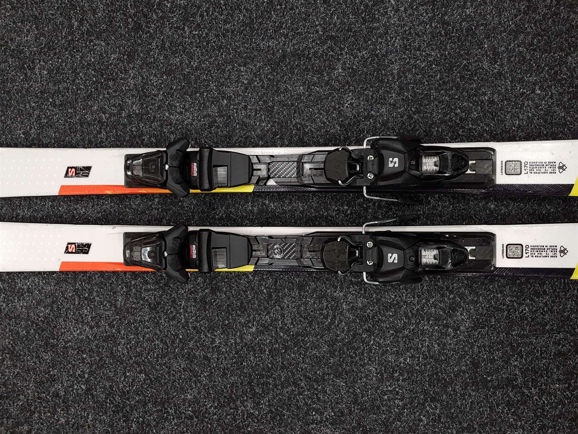 Esquís usados SALOMON S/MAX 24 + fijaciones Salomon M10