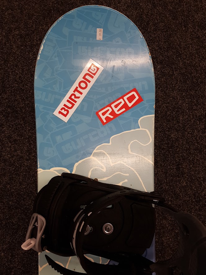 Deska snowboardowa Burton Chopper bazar + wiązania Firefly C2 w rozmiarze S