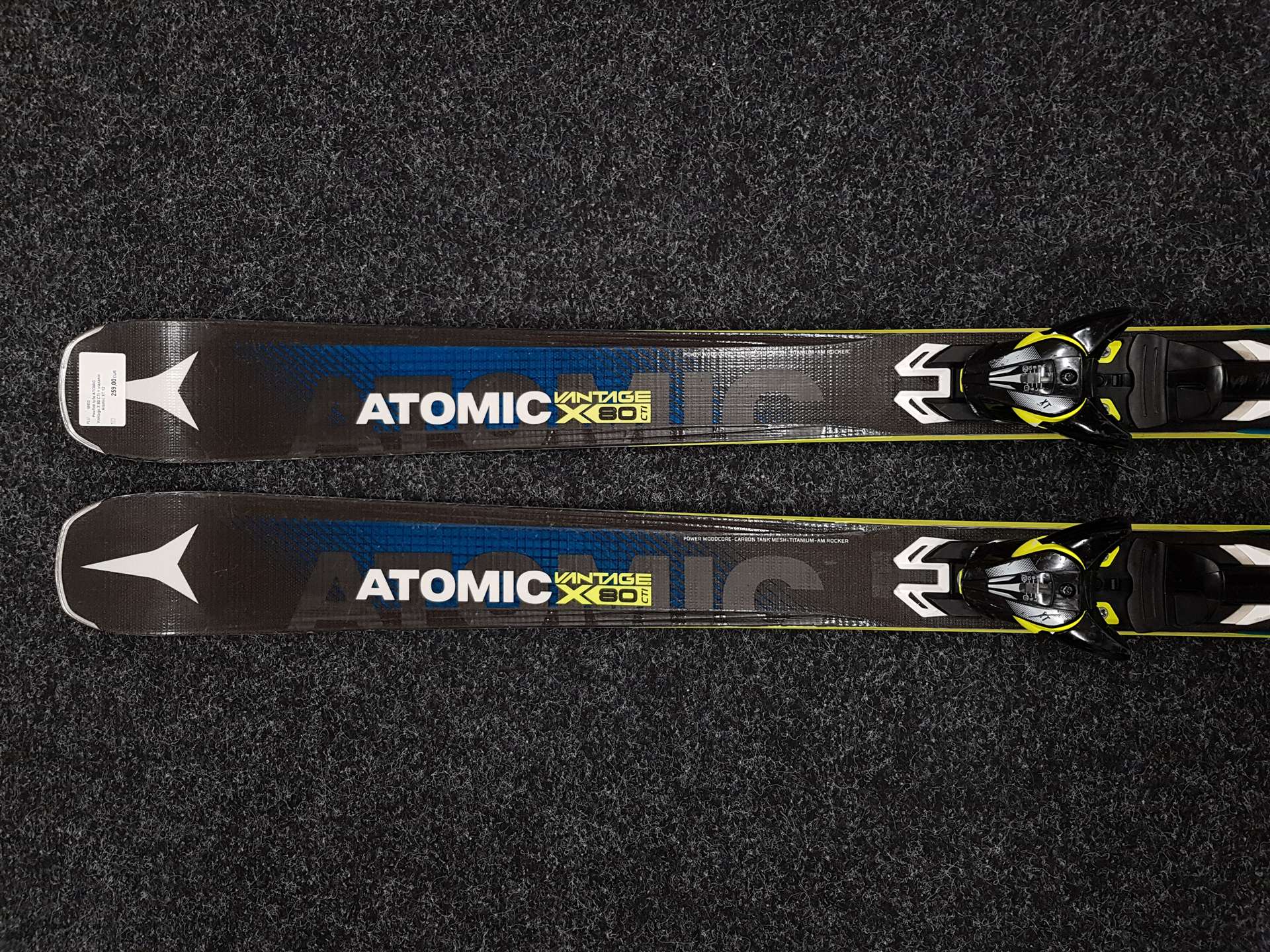 Sci usati ATOMIC Vantage X 80 CTi + attacchi Atomic XT 12
