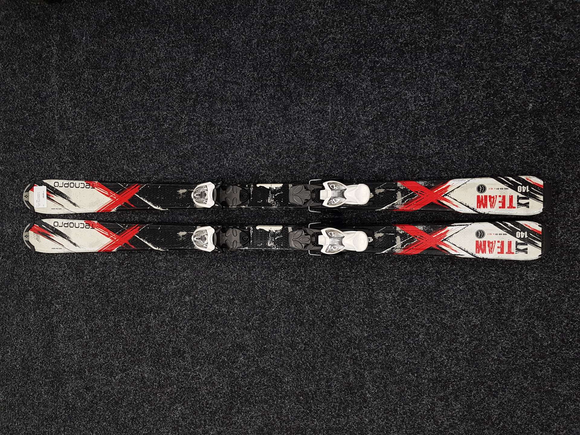 Použité lyže TECNOPRO XT Team + vázání Marker 7.0