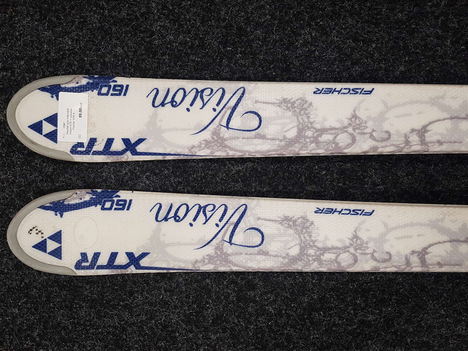 Sci FISCHER Vision XTR usati + attacchi Fischer XTR 9