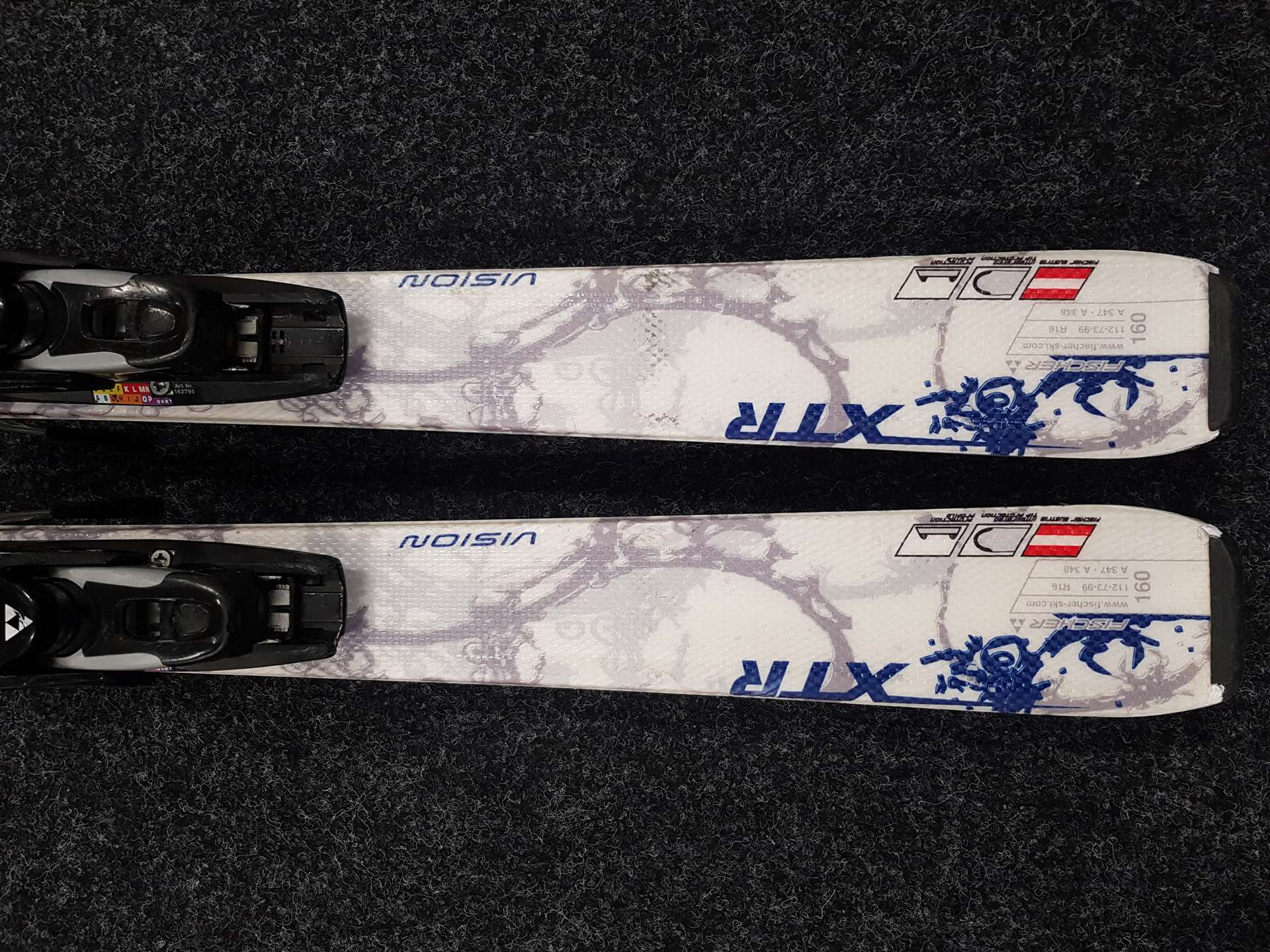 Sci FISCHER Vision XTR usati + attacchi Fischer XTR 9