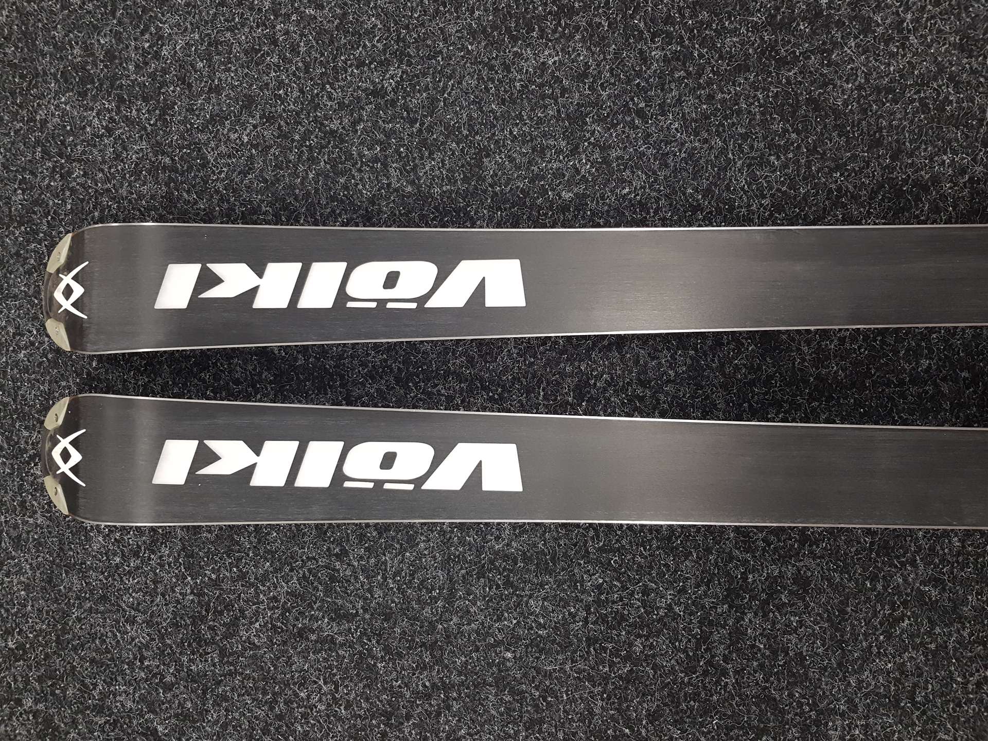 Skis de compétition VOLKL P60 GC d'occasion + fixations Marker Motion 1200