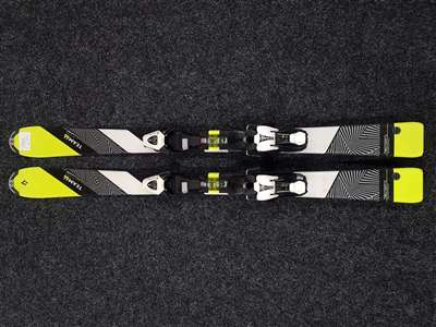 Esquís infantiles usados TECNOPRO Team 66 + fijaciones Tecnopro TL 75