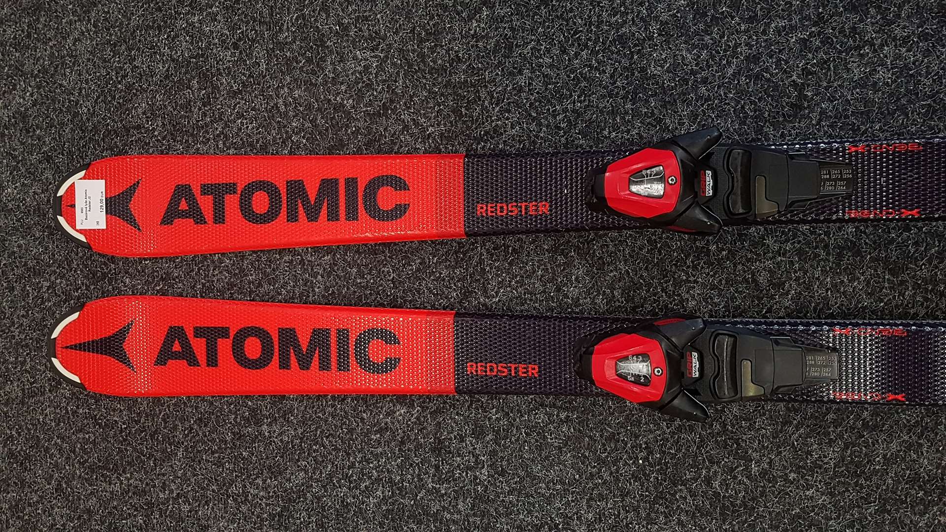 Bazárové lyže Atomic Redster J2