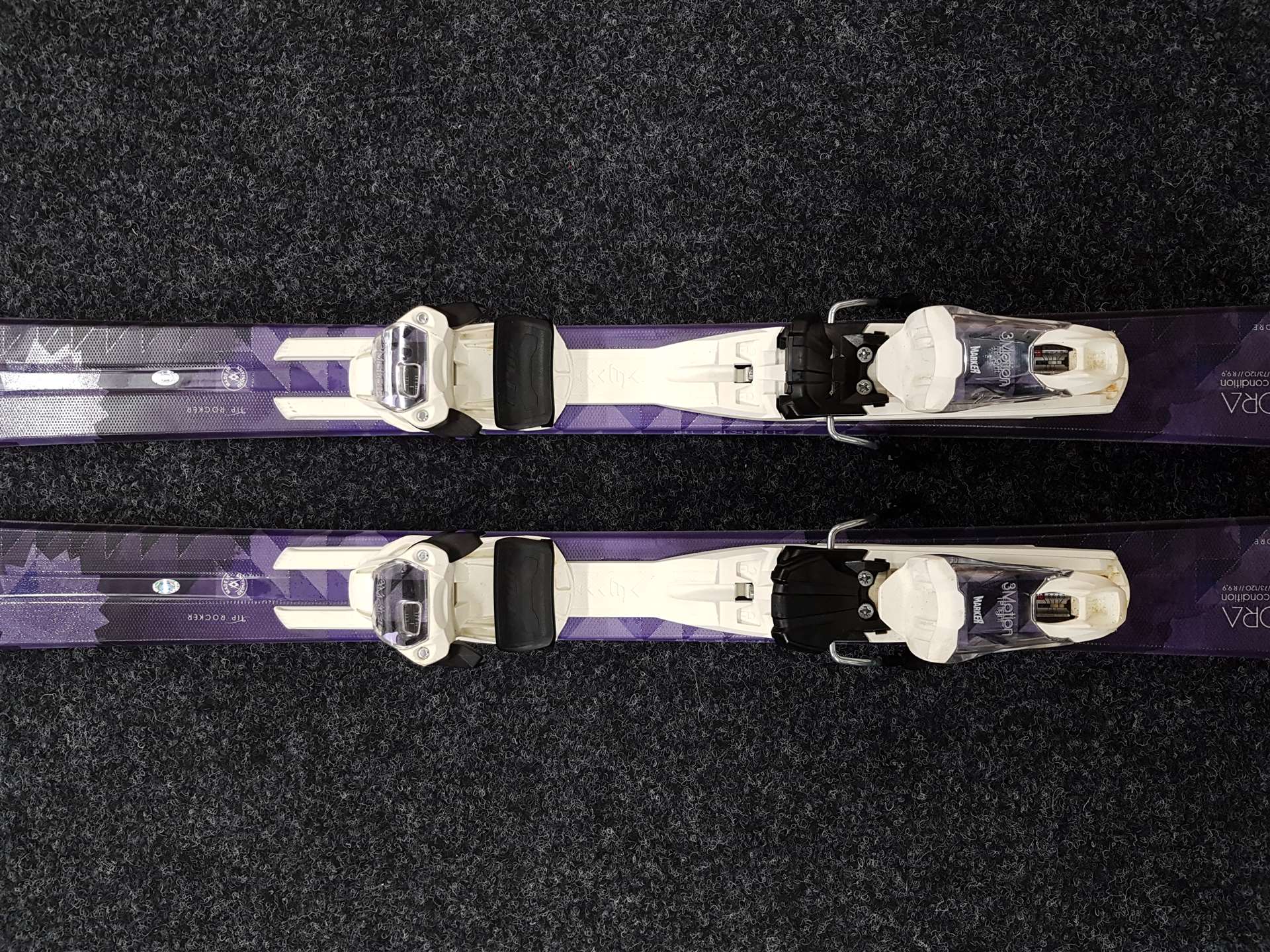 Použité lyže VOLKL Adora + vázání Marker Motion 10.0