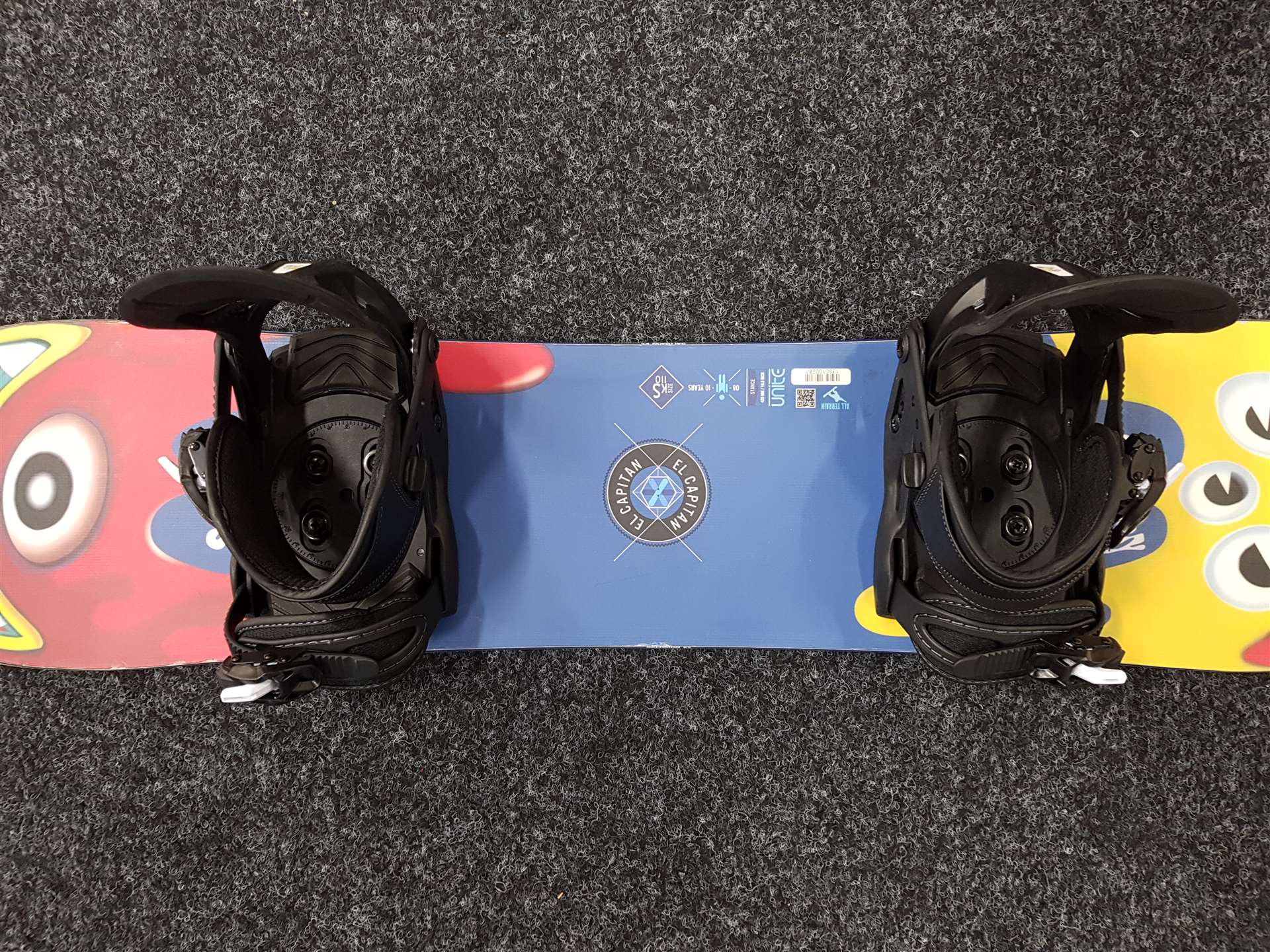 Použitý snowboard SALOMON EL Capitan + viazanie Head veľkosť M junior - nové