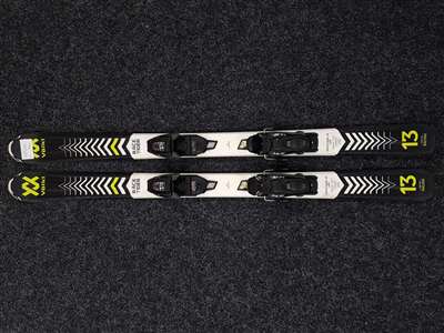 Używane narty dziecięce VOLKL Racetiger + wiązania Marker 4.5