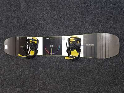 Rabljeni SALOMON Huck Knife snowboard + Salomon vezovi veličina L
