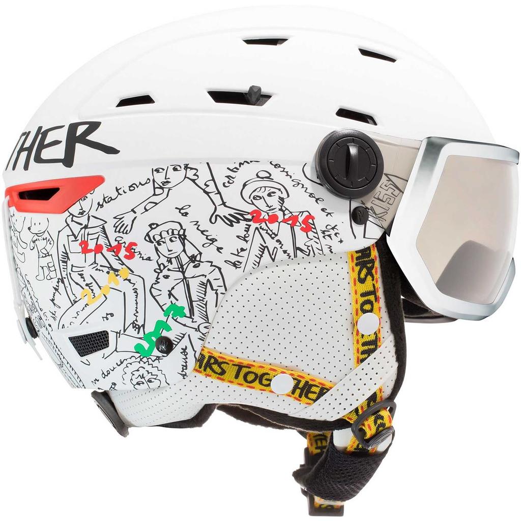 Damen-Skihelm Allspeed Visor Impacts PHOTOCHROMIC 