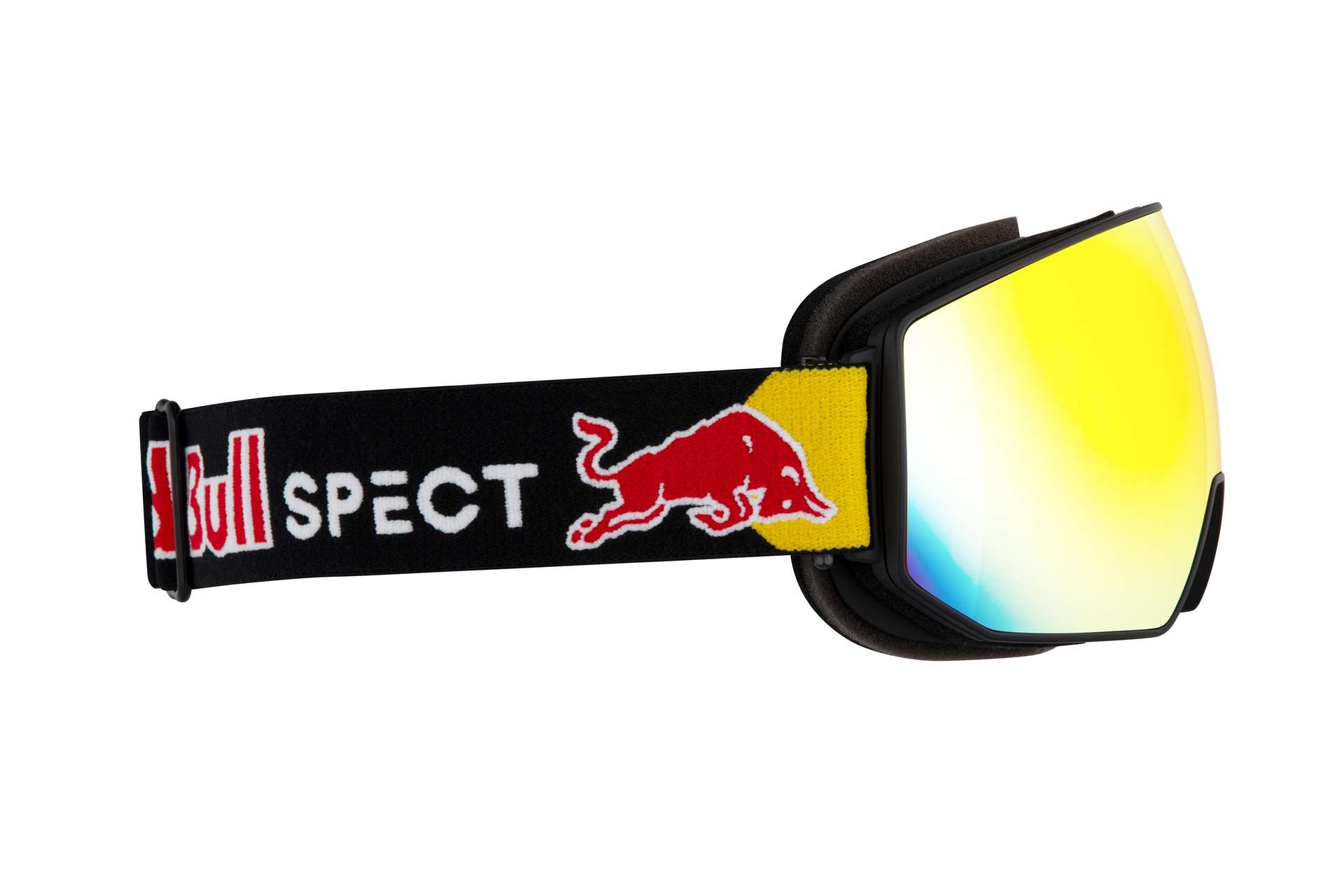 Maschera da sci RedBull SPECT FINK-04RE2, nero/marrone con specchio rosso