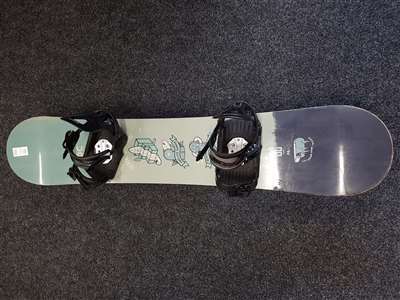 Snowboard DC PBJ + legături Speedfit de ocazie mărimea S/M