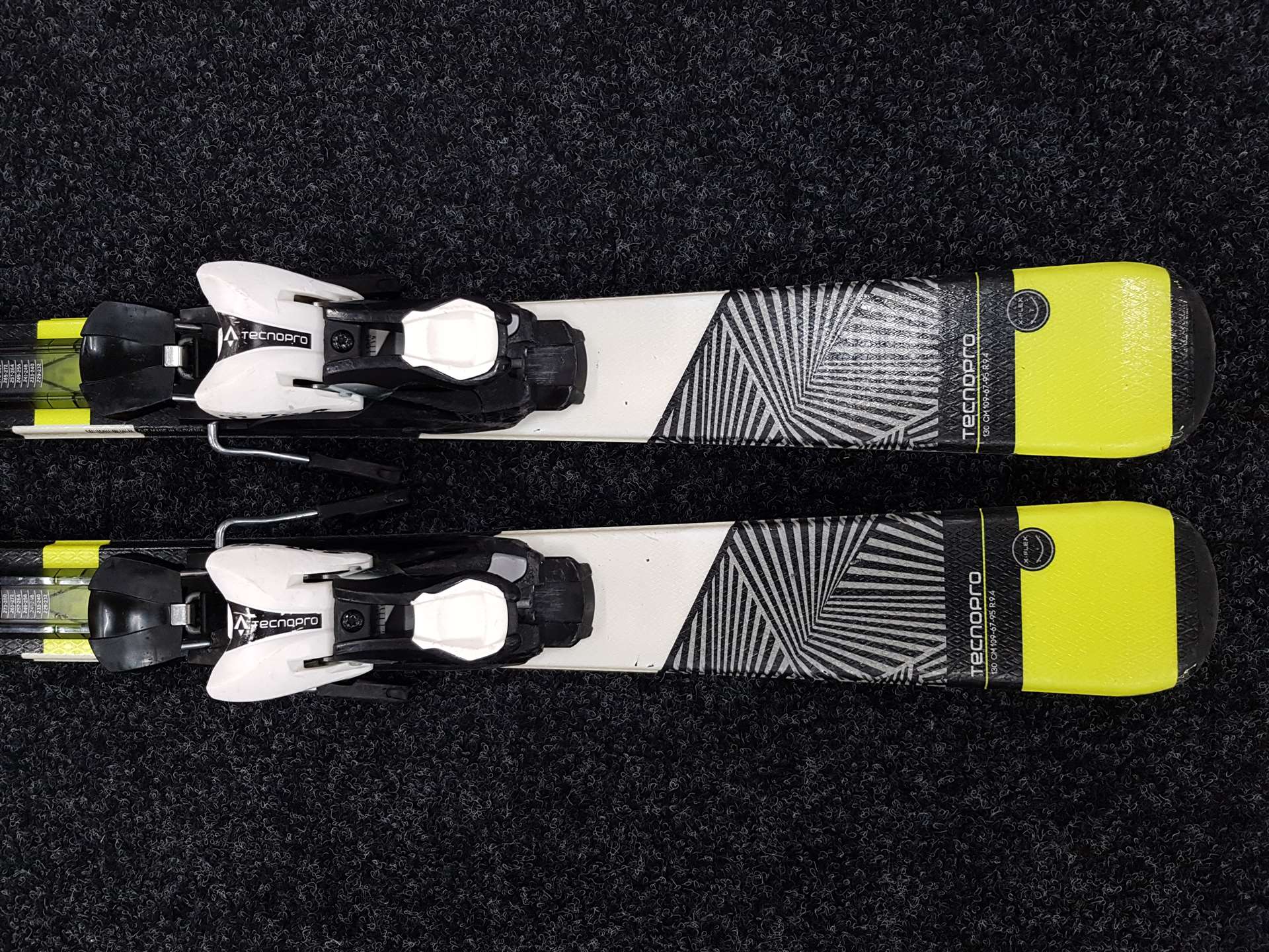 Gebrauchte Ski TECNOPRO Team 66 + Bindungen Tecnopro 75