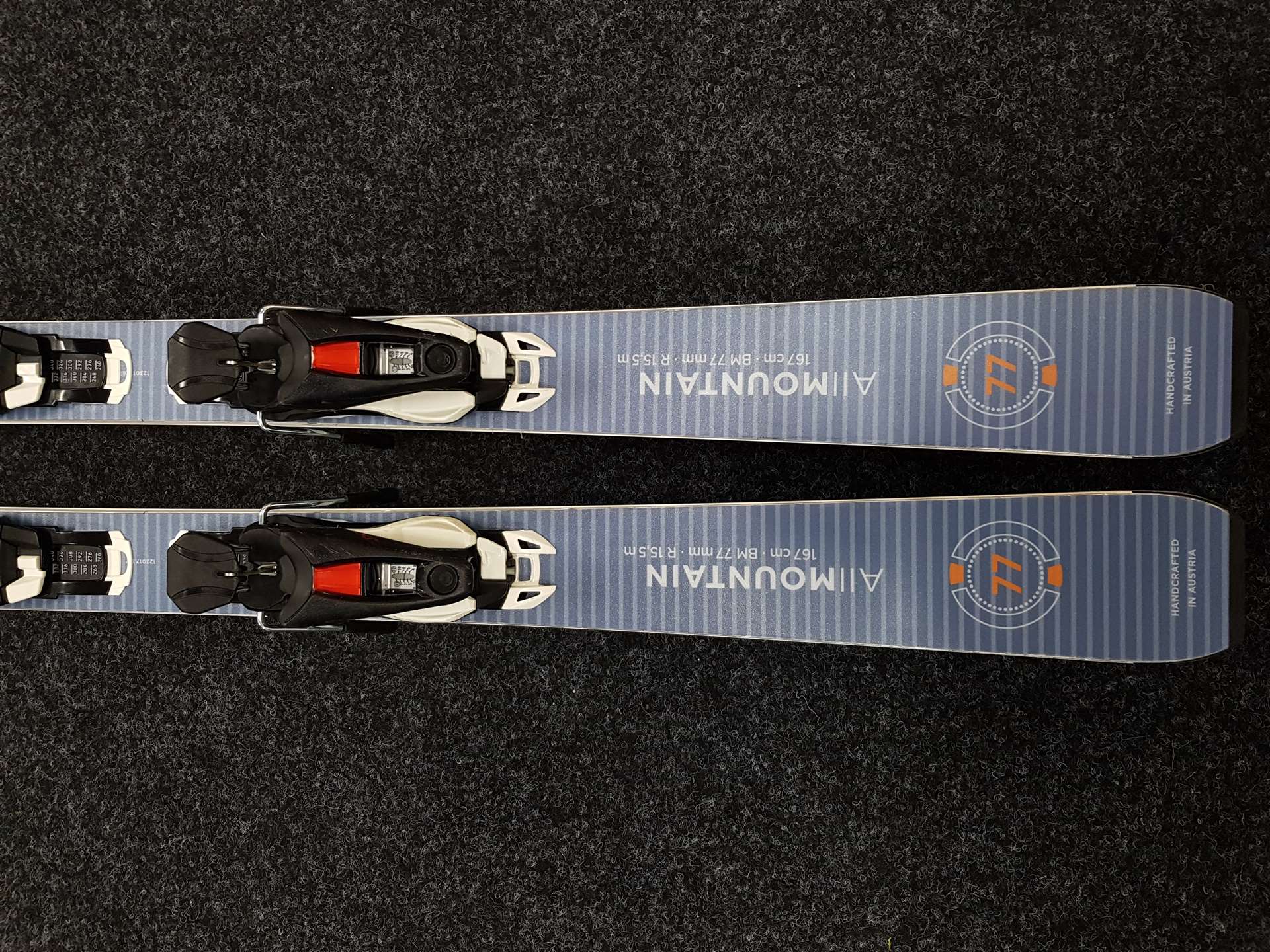 Skis d'occasion AUGMENT All Mountain 77 Titanal + fixations Look NX 12.0