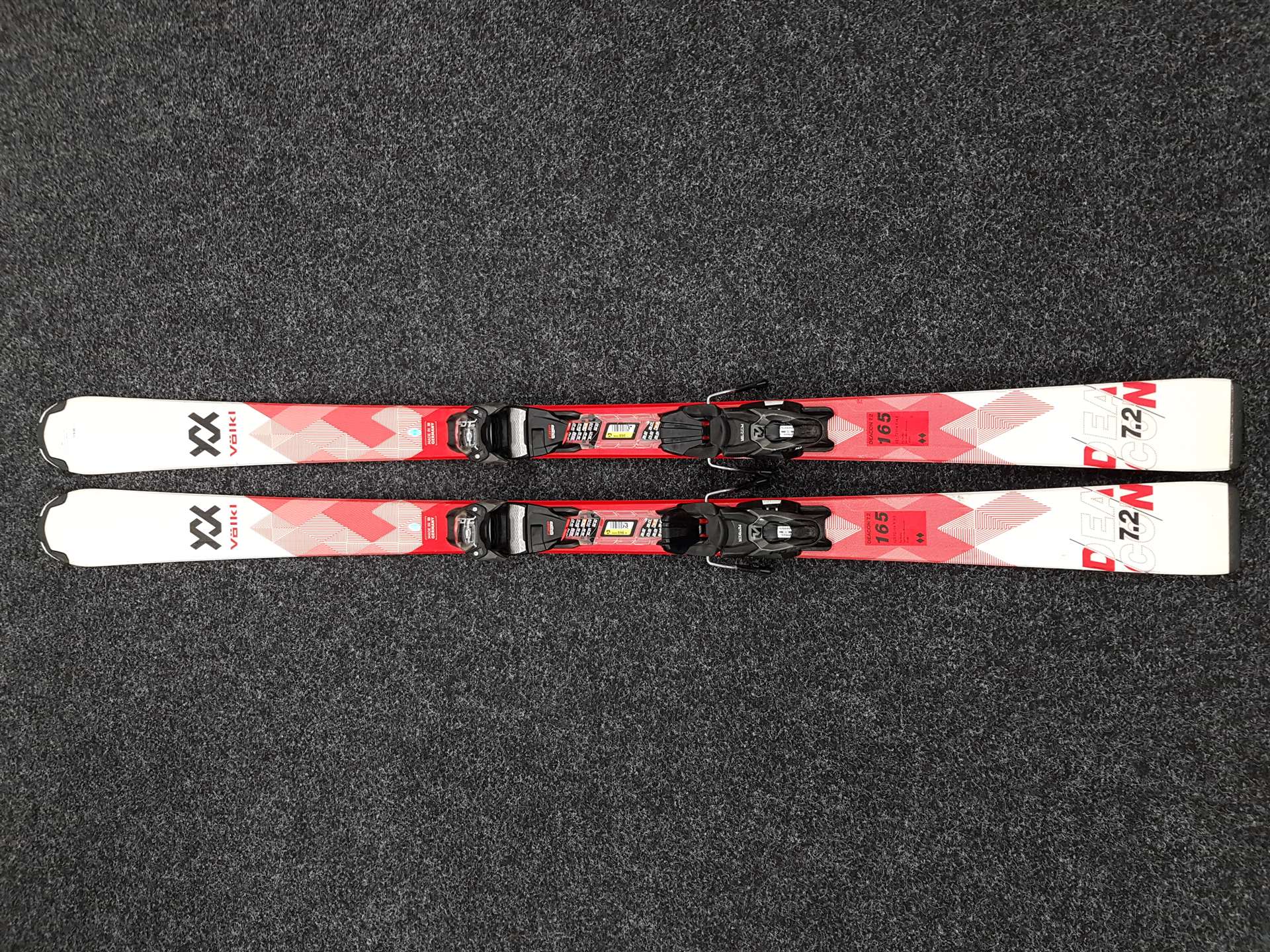 Použité lyže VOLKL Deacon 7.2 + viazanie Marker FDT 10