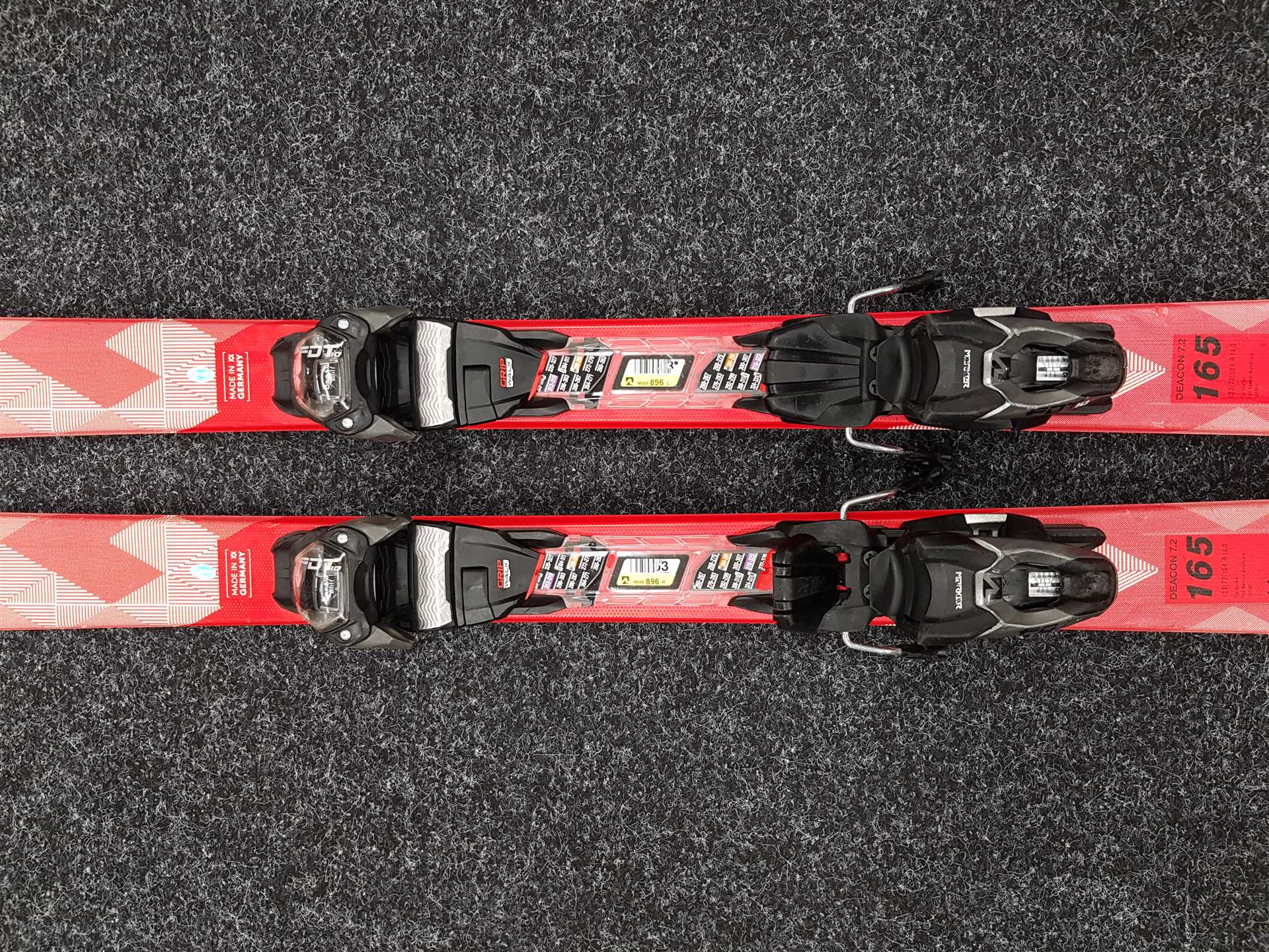 Použité lyže VOLKL Deacon 7.2 + viazanie Marker FDT 10
