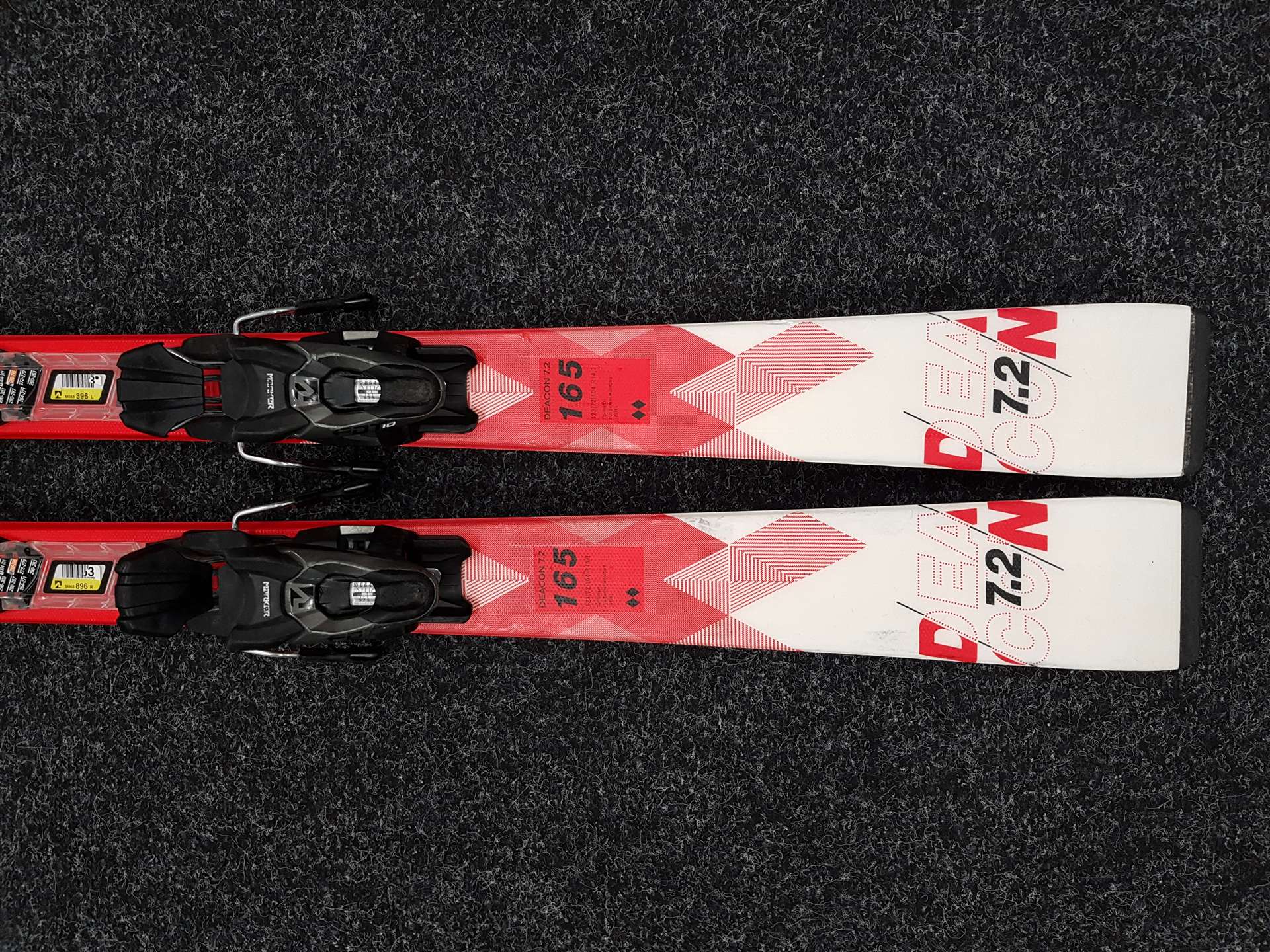 Použité lyže VOLKL Deacon 7.2 + viazanie Marker FDT 10