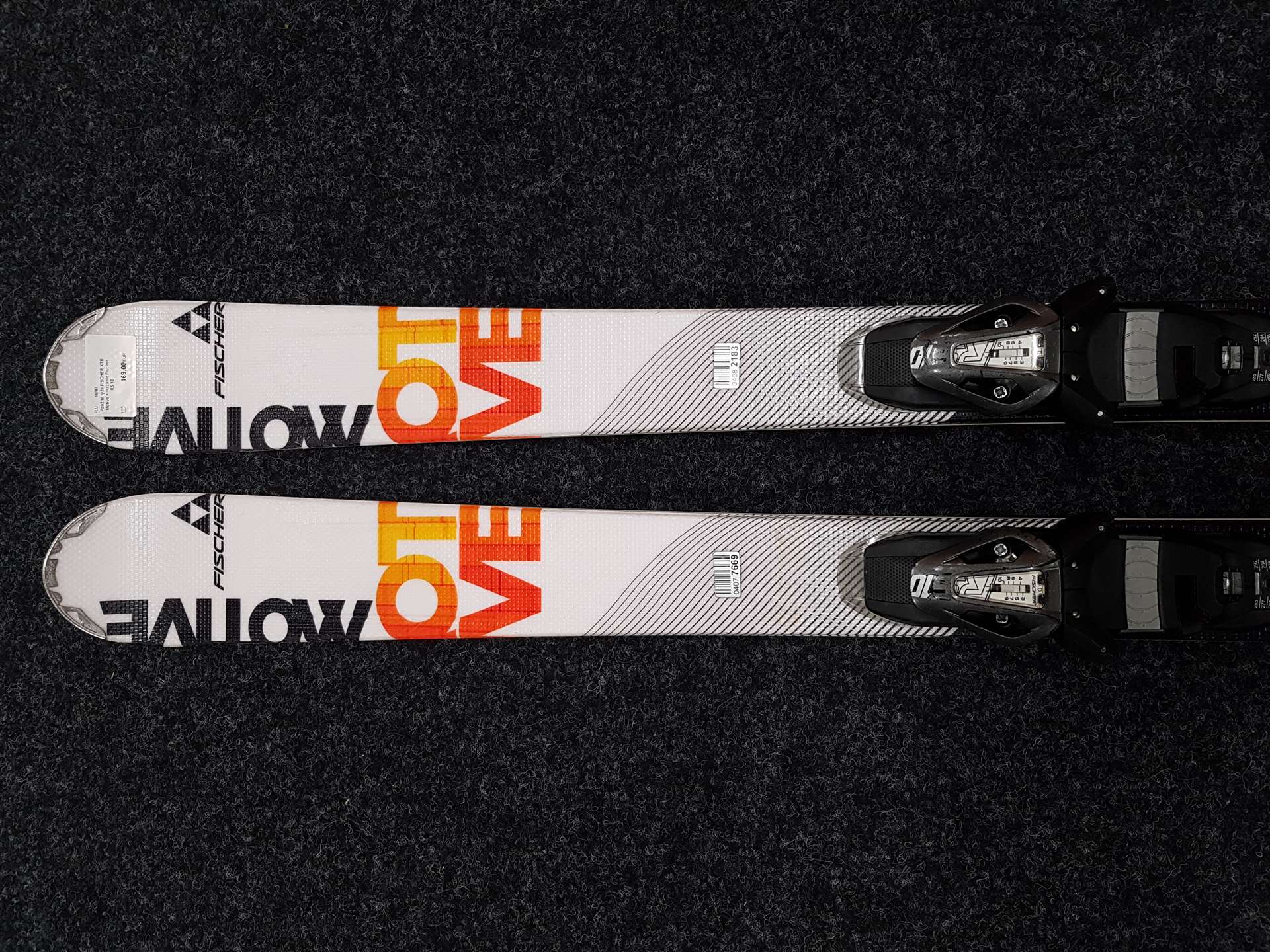 Použité lyže FISCHER XTR Motive + viazanie Fischer RS 10