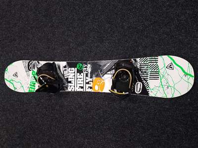 Tabla de snowboard Burton FireFly Sling usada + fijaciones talla L/XL