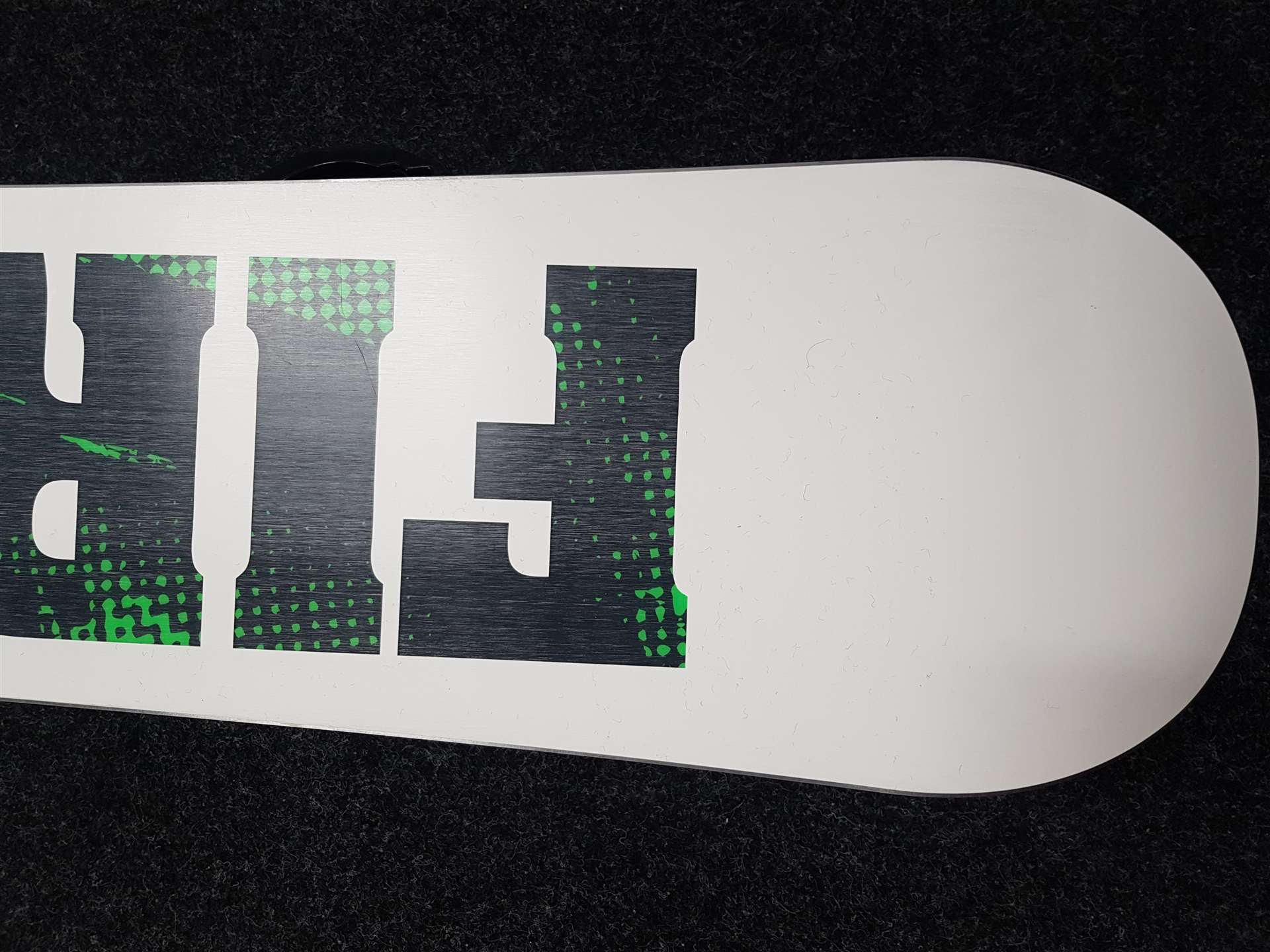 Gebrauchtes Burton FireFly Sling Snowboard + Bindungen Größe L/XL