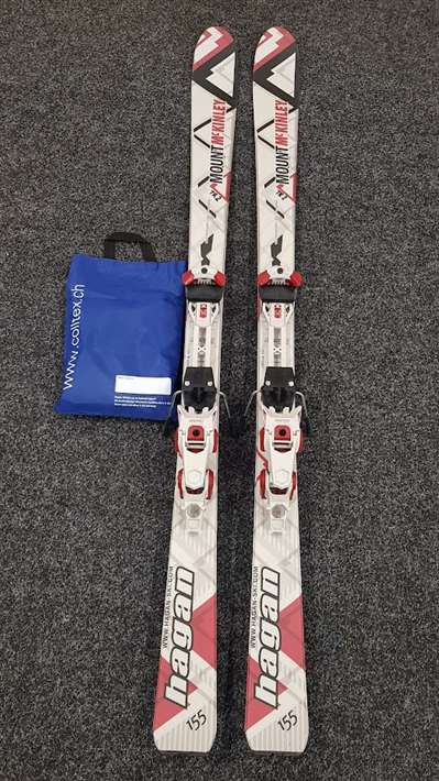 Skis alpins d'occasion HAGAN McKINLEY+ HAGAN Z022 10 + Sangles d'escalade 