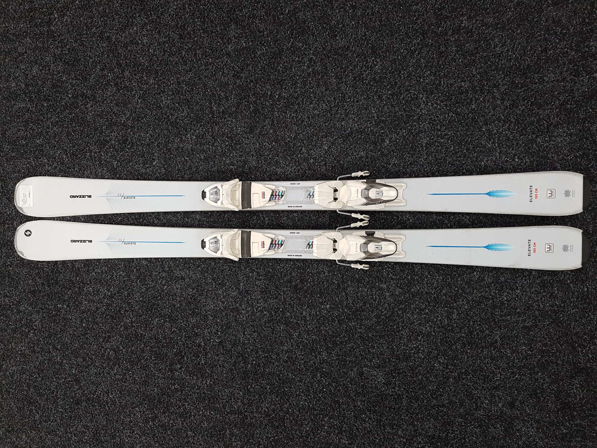Używane narty BLIZZARD Elevate 7.7 + wiązania Marker TLT 10