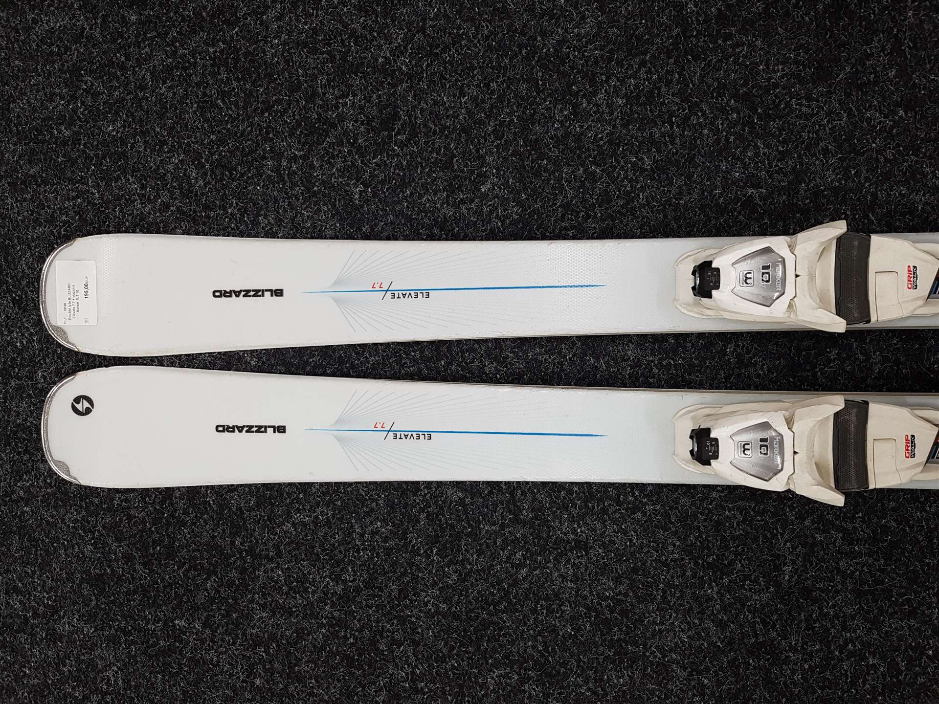 Używane narty BLIZZARD Elevate 7.7 + wiązania Marker TLT 10