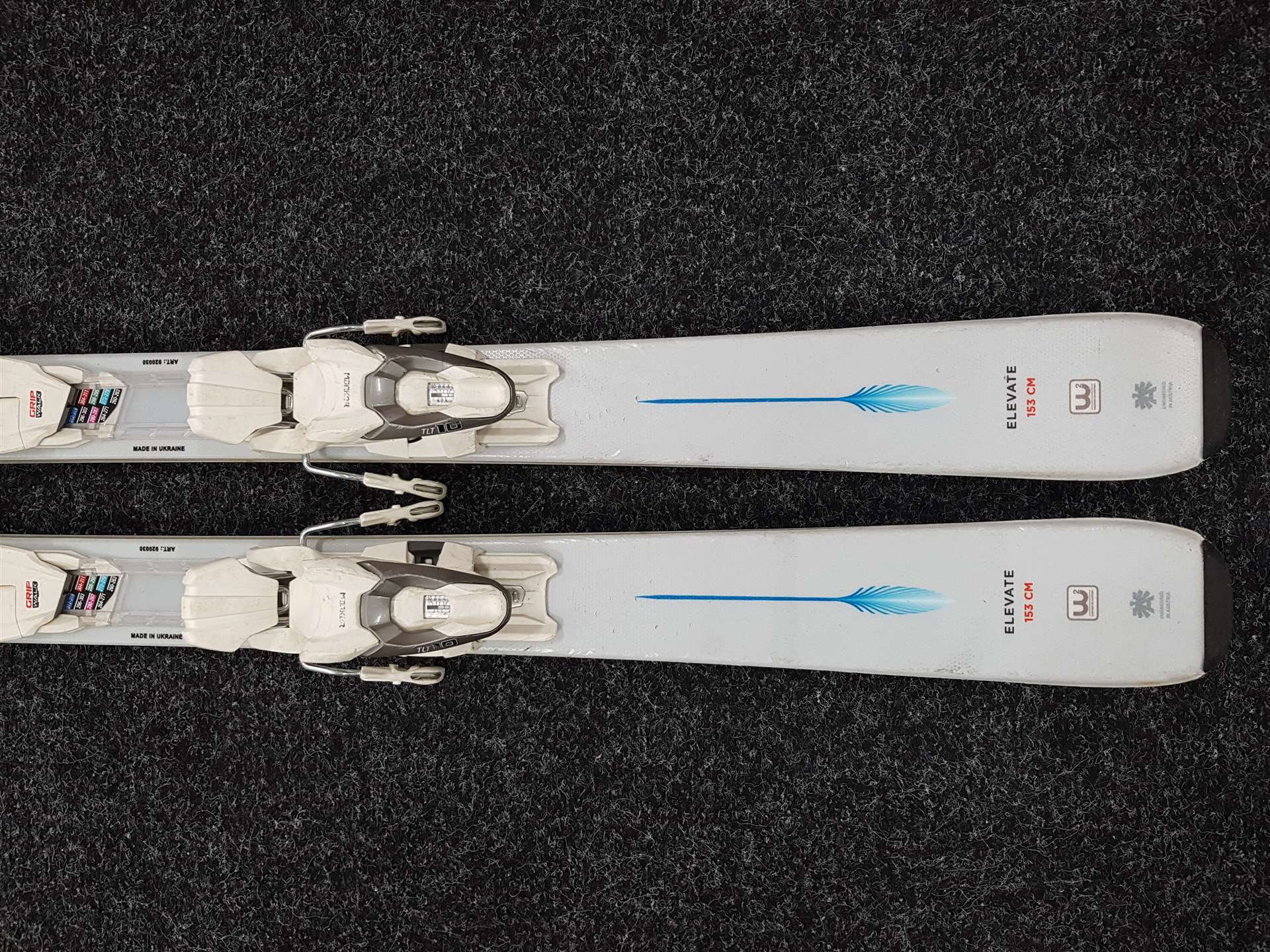 Używane narty BLIZZARD Elevate 7.7 + wiązania Marker TLT 10