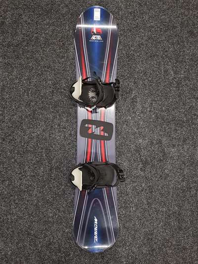 Tabla de snowboard y fijaciones Factory Arrow en oferta talla S/M