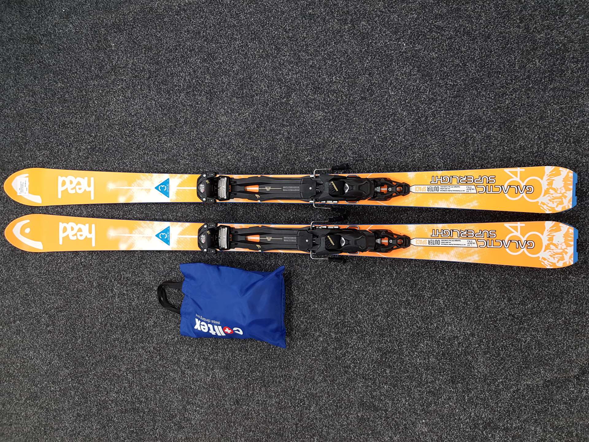 Używane narty Head Galactic Superlight Alpine + Tyrolia 14 + używane paski