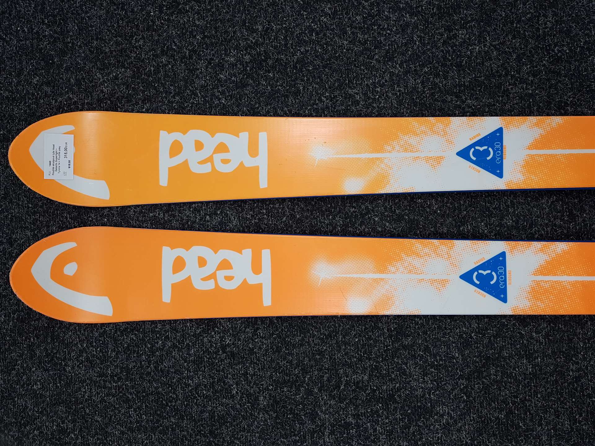 Używane narty Head Galactic Superlight Alpine + Tyrolia 14 + używane paski