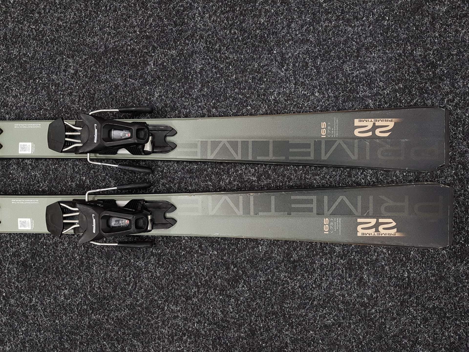 Skis d'occasion ELAN Primetime 22 + fixations Elan EL 10