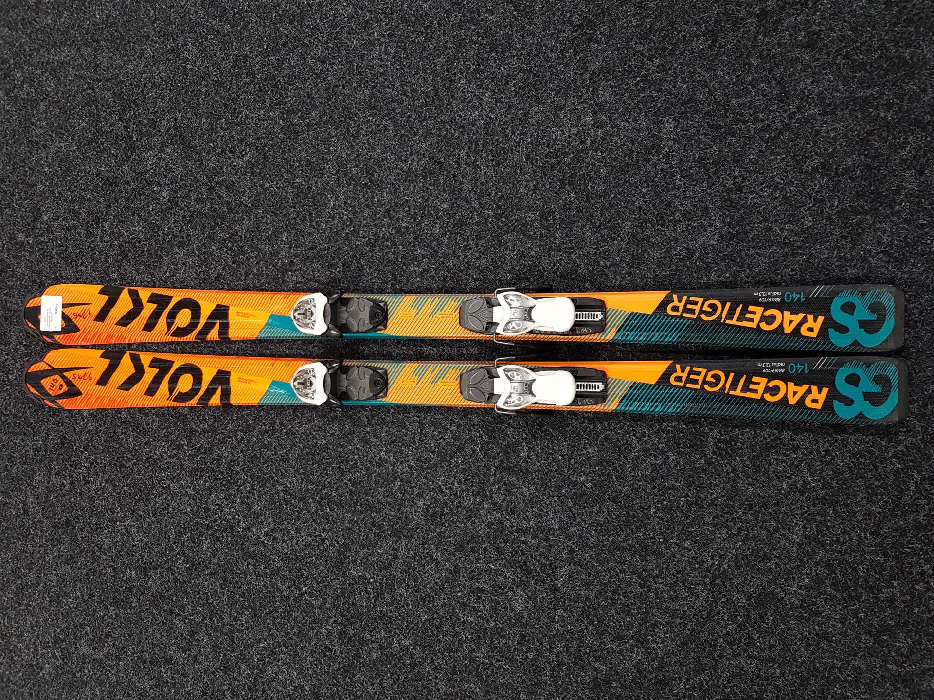 Używane narty VOLKL Racetiger GS + wiązania Marker 4.5