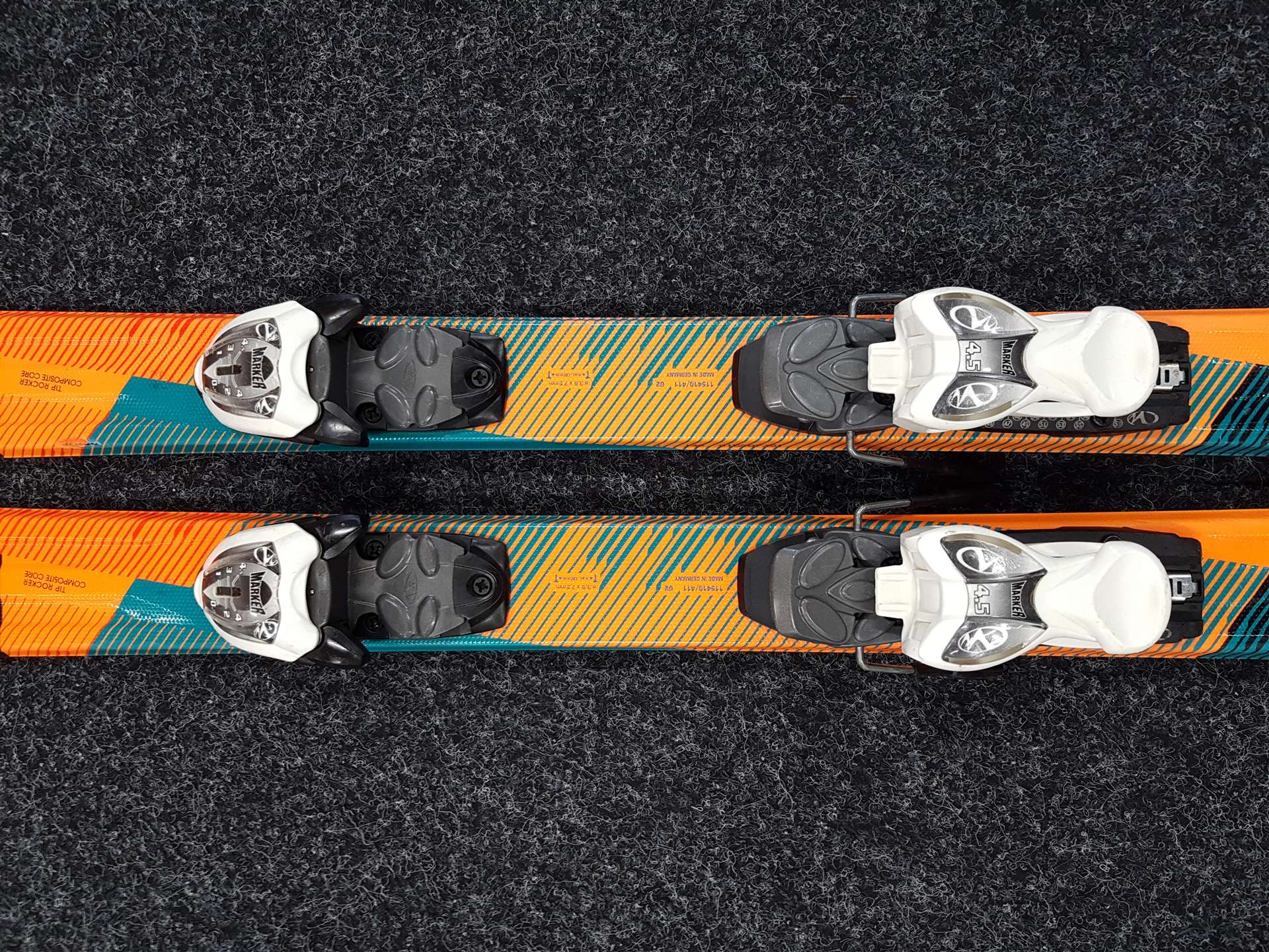 Použité lyže VOLKL Racetiger GS + viazanie Marker 4.5