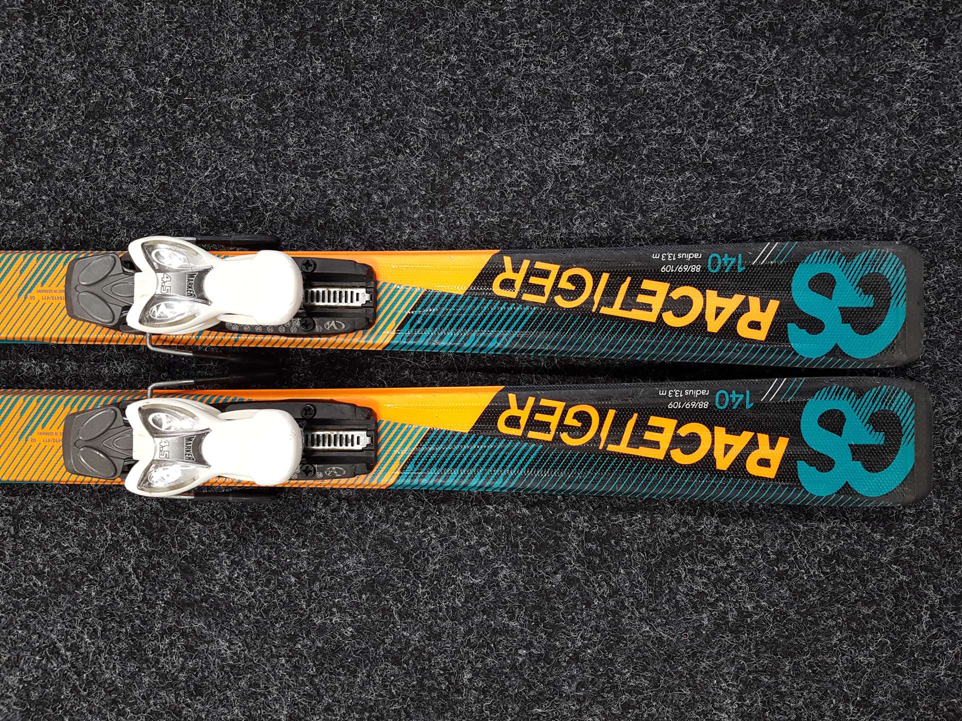Použité lyže VOLKL Racetiger GS + viazanie Marker 4.5