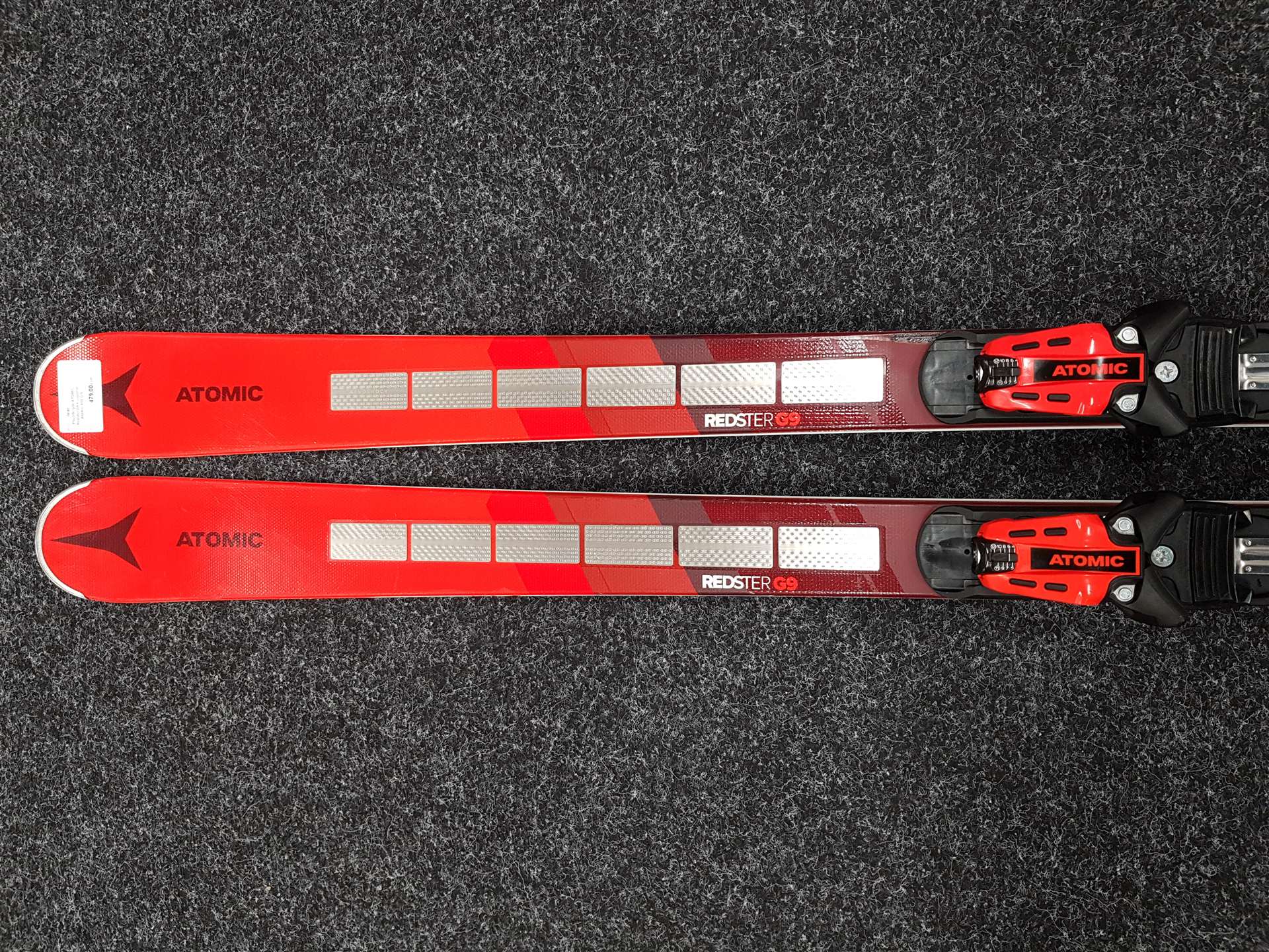 Używane narty ATOMIC Redster G9 + wiązania Atomic X12 GW