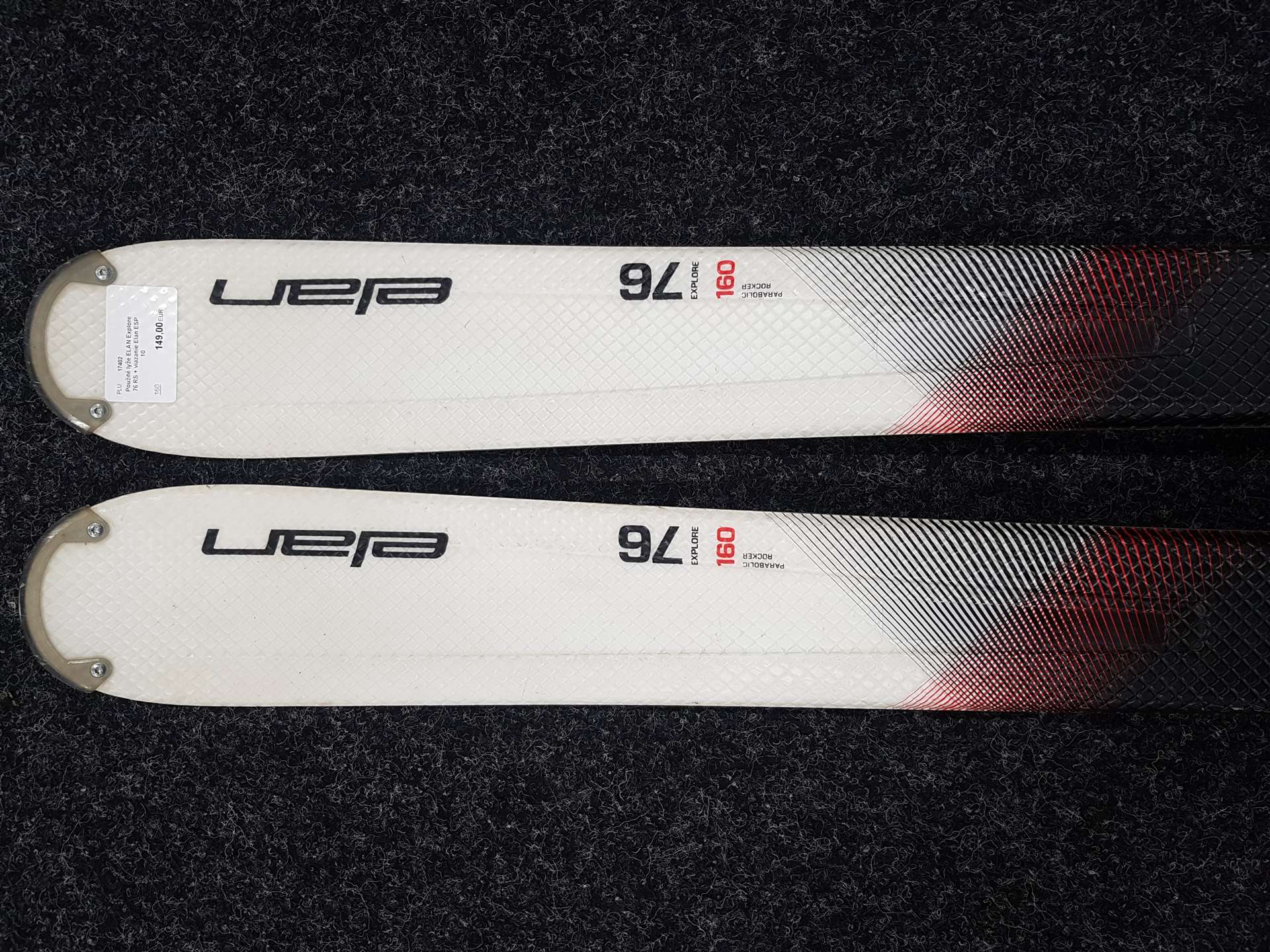Skis d'occasion ELAN Explore 76 RS + fixations Elan ESP 10