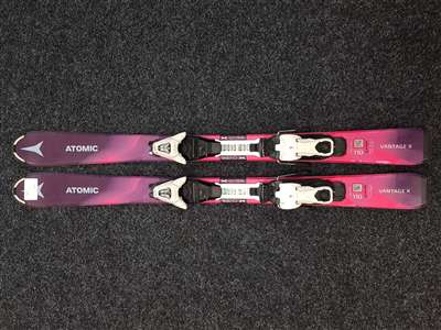 Gebruikte ATOMIC Vantage X kinderski's + Atomic 4.5 bindingen