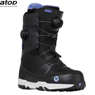 Bottes de snowboard Gravity SAGE Dual Atop Noir/Lavande