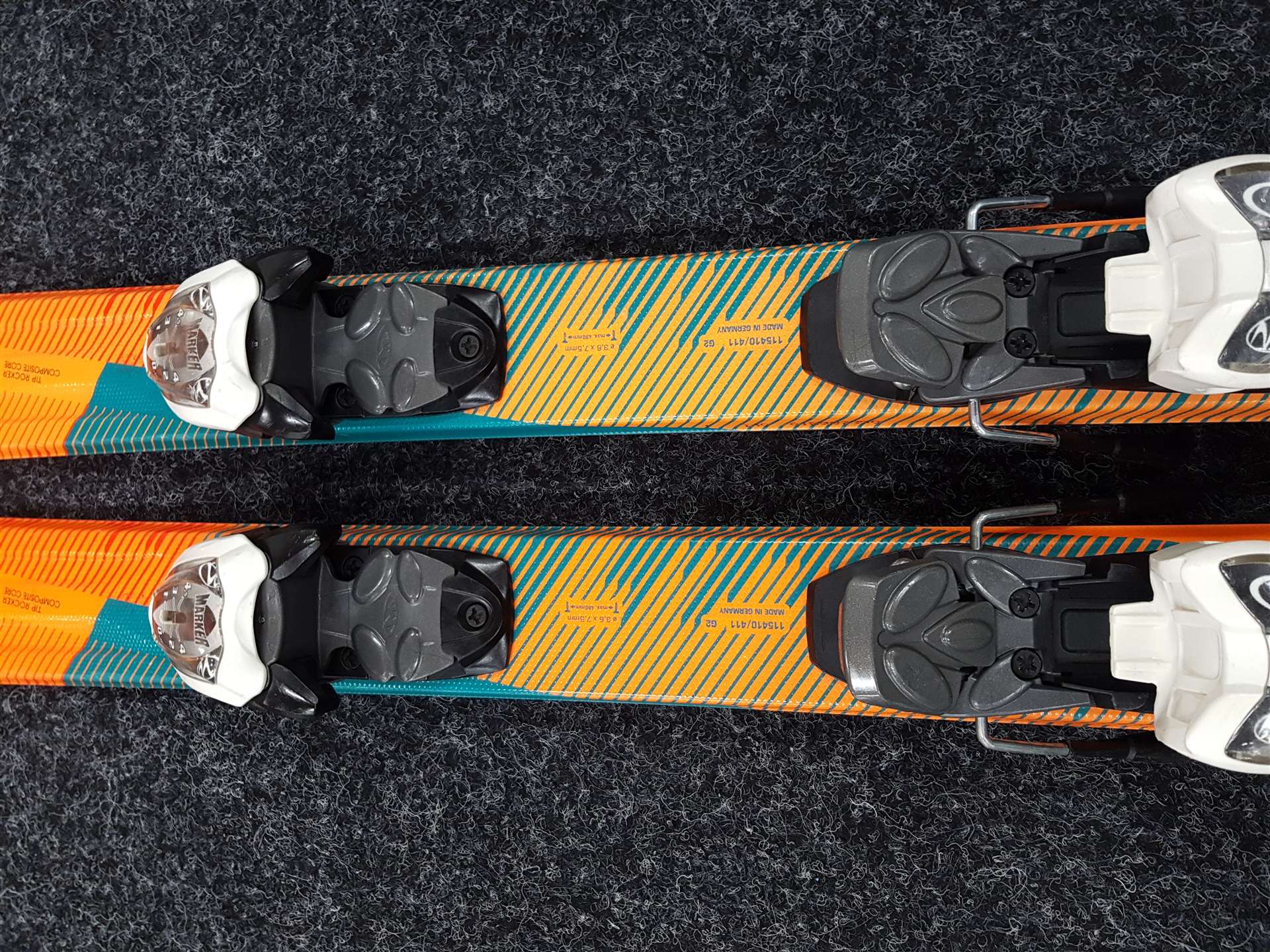 Použité lyže VOLKL Racetiger GS + viazanie Marker 4.5