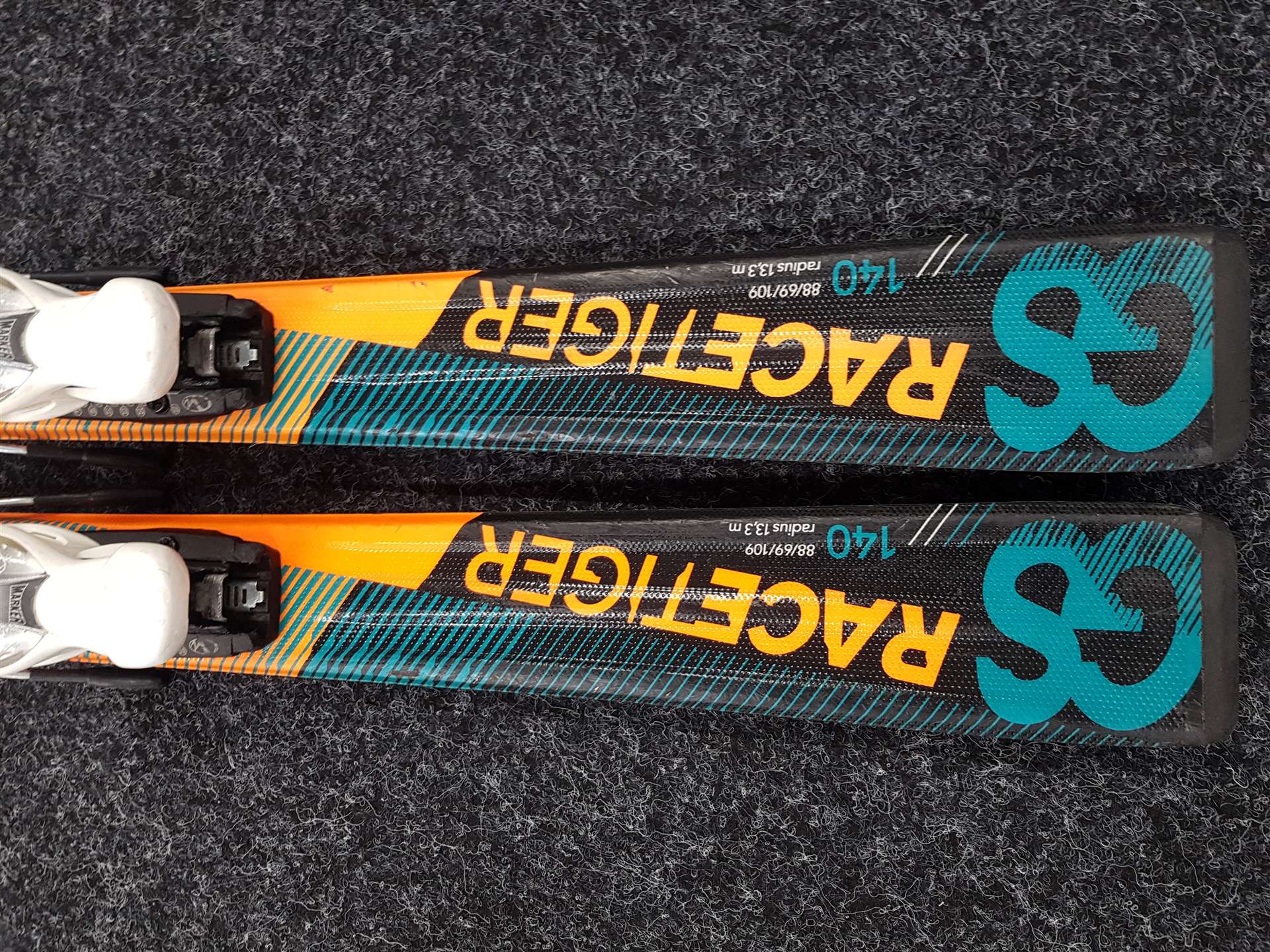 Použité lyže VOLKL Racetiger GS + viazanie Marker 4.5