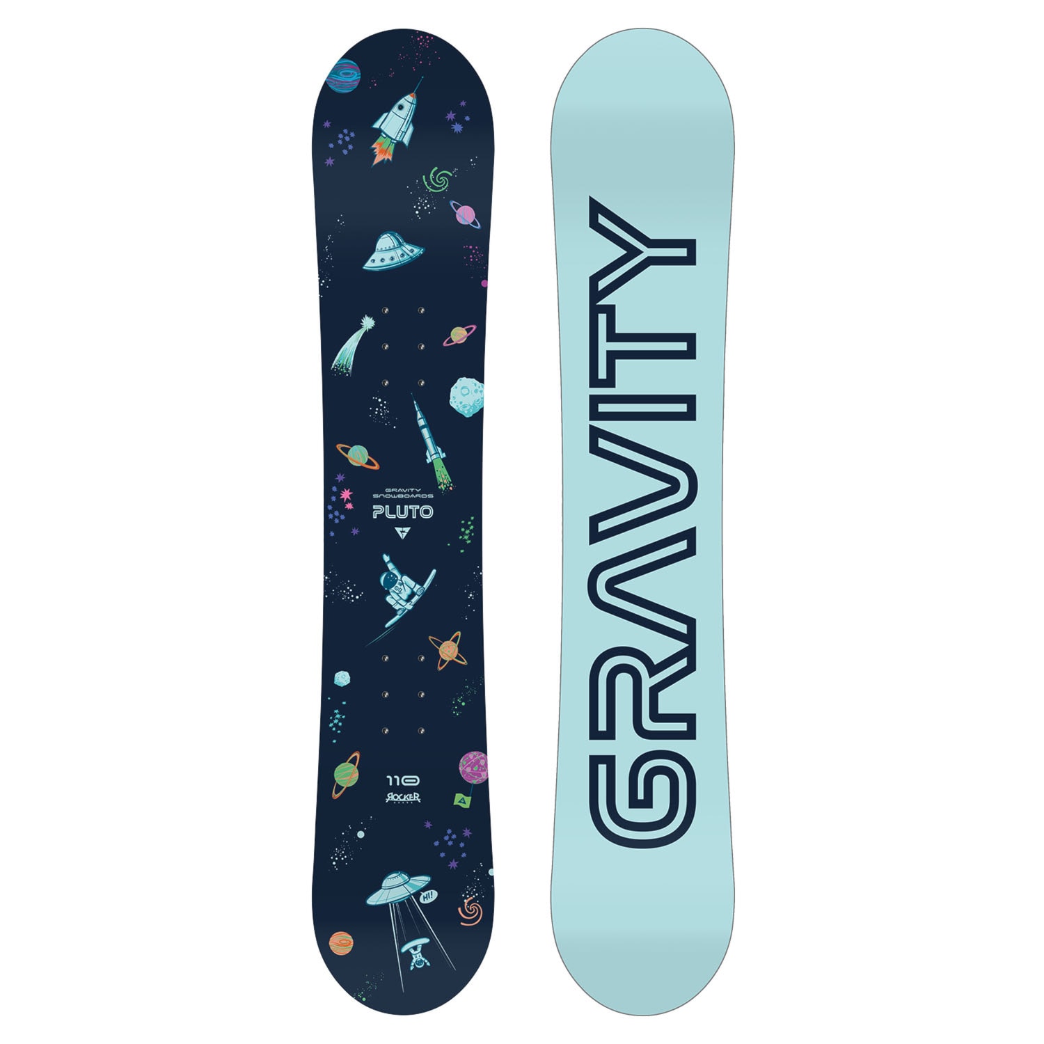 Snowboard Gravity PLUTO