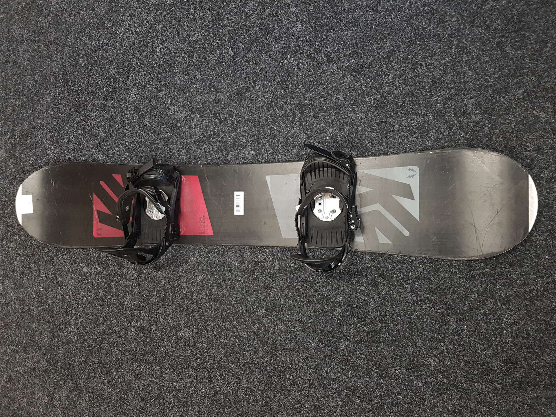 Używana deska snowboardowa K2 Snow Boarding 155 + wiązania Intercharger rozmiar XL