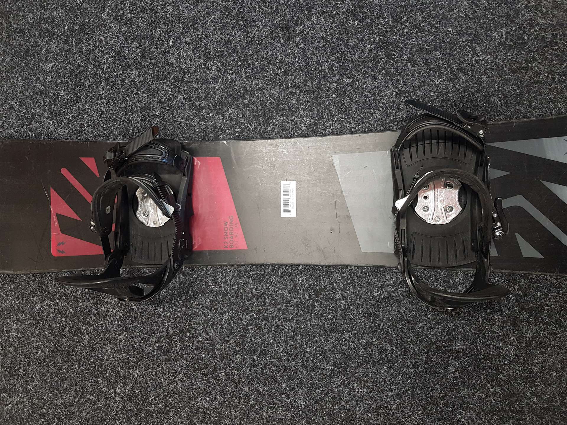 Używana deska snowboardowa K2 Snow Boarding 155 + wiązania Intercharger rozmiar XL
