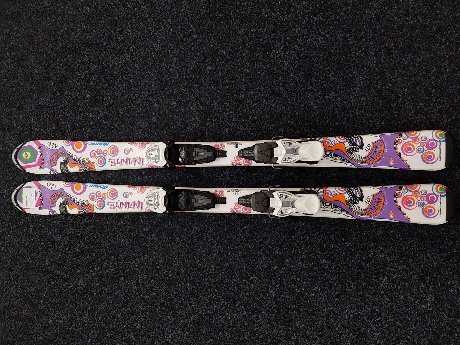 Použité lyže NORDICA Infinite + vázání Marker 4,5